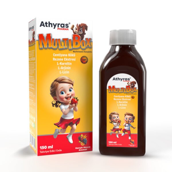 MultiBox Multivitamin Kompleks Şurup 150 ML